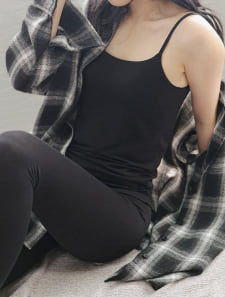 【EssentialWarm】吸湿発熱カップ付キャミソール