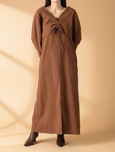 【2点SET】ピーチ起毛ワンピース×トップス