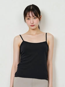 【接触冷感×抗菌防臭】さらさら、ひんやりカップ付きキャミソール【EssentialCool】