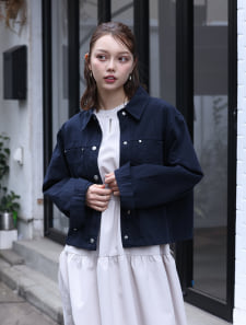 ボタンポケットジャケット