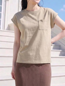 天竺ポケットTシャツ