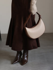 ハーフムーン2WAYハンドバッグ