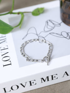 【サージカルステンレス】チェーンマンテルブレスレット