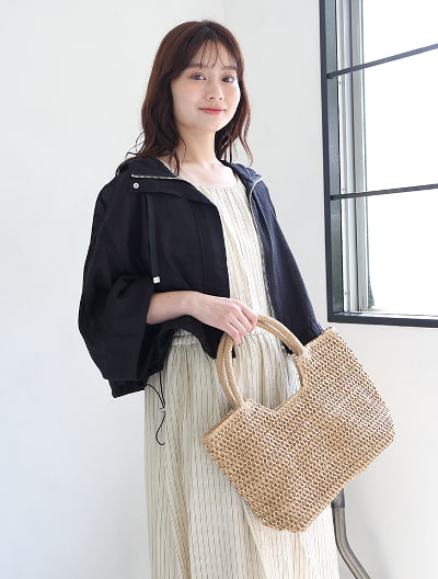 ハンドルペーパーかごトート