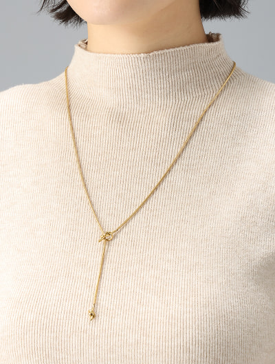 ノットデザインロングラリエット