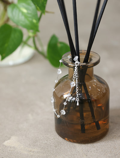 【サージカルステンレス】ビーズステーションブレスレット