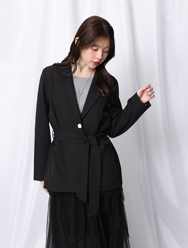  ウエストマークテーラードジャケット