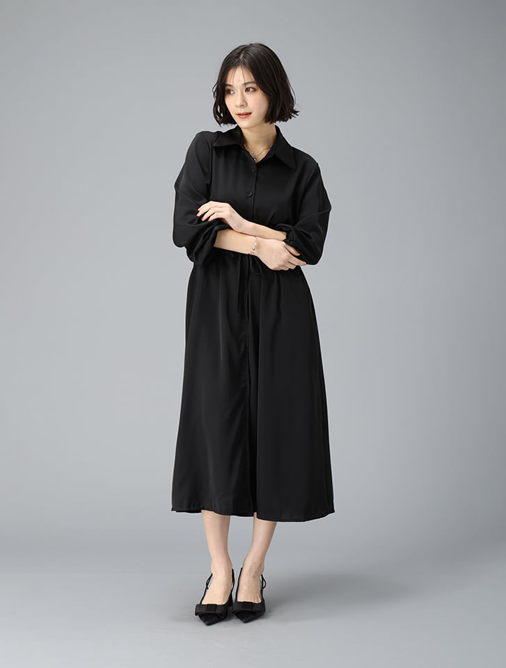 ウエストマークノーブルワンピース