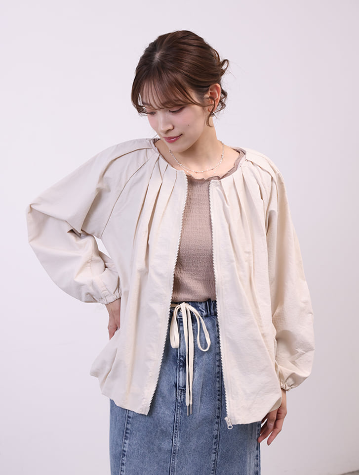 タックバルーンブルゾン