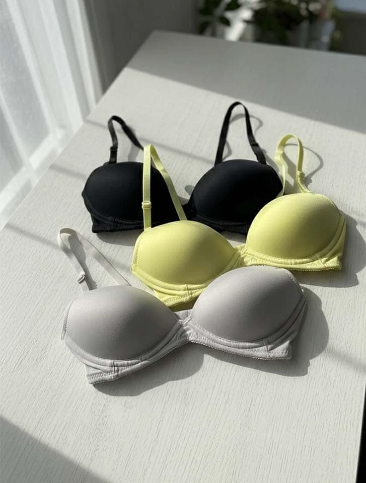 響きにくい・つるんと丸胸メイクアップブラエアリー