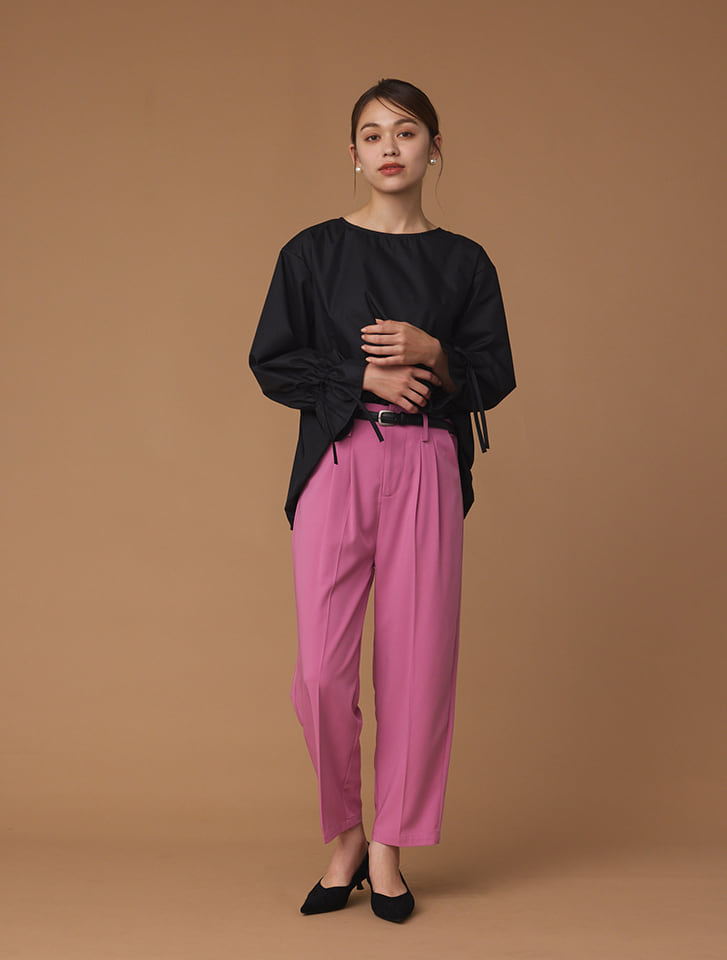 ハイウエストパンツ