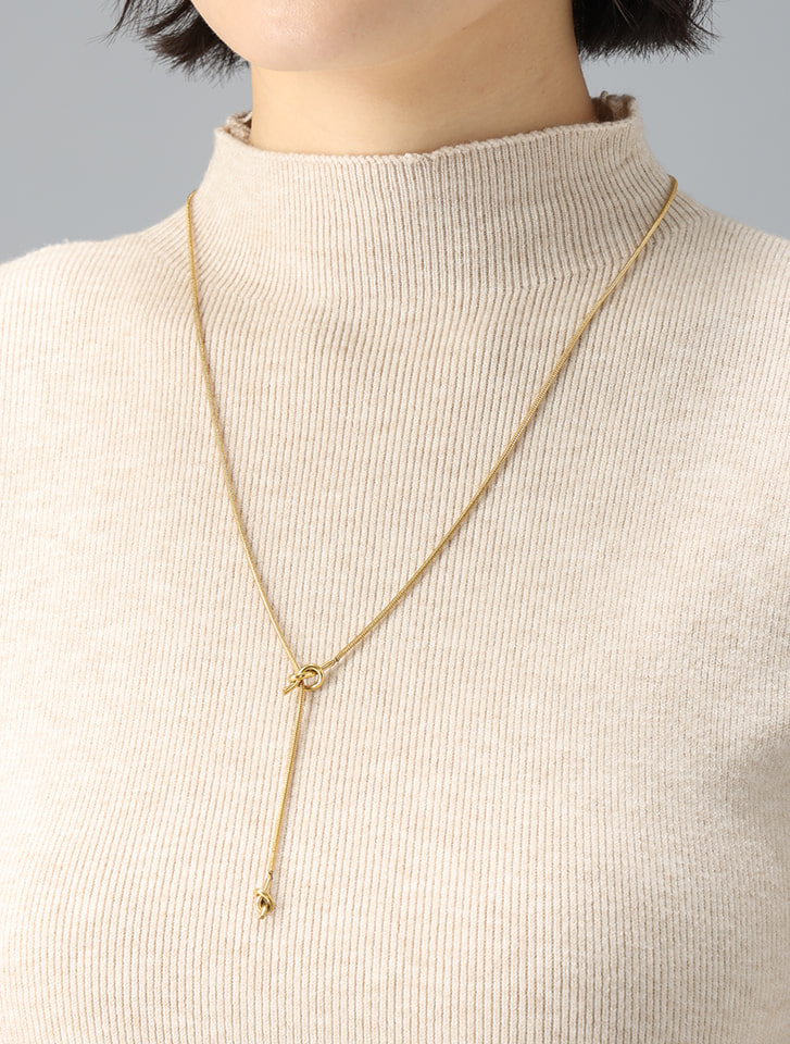 ノットデザインロングラリエット