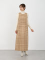 千鳥チェックジャンパースカート