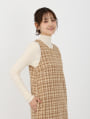 千鳥チェックジャンパースカート