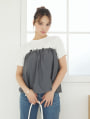 カラーロゴプリントTシャツ
