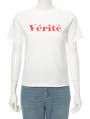カラーロゴプリントTシャツ