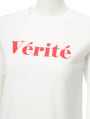 カラーロゴプリントTシャツ