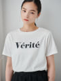 カラーロゴプリントTシャツ
