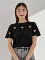 ハートデザインTシャツ
