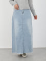 デニムロングスカート