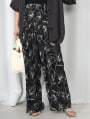 総柄フラワーリラックスパンツ