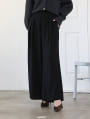 【U150～Lサイズあり】【cestmignon_mauセレクト】ポケット付ハイウエストスラックスパンツ