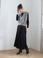 【kannaセレクト】【U150サイズあり】プリーツAラインスカート