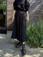 【kannaセレクト】【U150サイズあり】プリーツAラインスカート