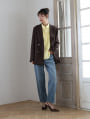 【kannaセレクト】ビスチェデザイン長袖シャツ