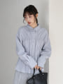 【kannaセレクト】ビスチェデザイン長袖シャツ