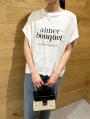 パールプリントTシャツ
