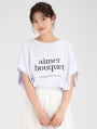 パールプリントTシャツ