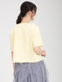 ビッグフラワープリントTシャツ