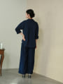 アシンメトリーデザイン2wayシャツ
