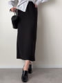【SETUP対応】【U150サイズあり】ポケット付きスウェットナロースカート