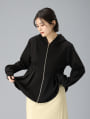 【SETUP対応】フード付きジップパーカー
