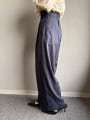 【cho____07セレクト】 ハイウエストマリンワイドパンツ