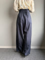 【cho____07セレクト】 ハイウエストマリンワイドパンツ