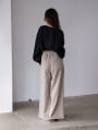 タックワイドパンツ