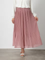 消しプリーツロングスカート