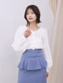ショルダータックブラウス