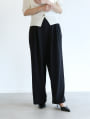 【kannaセレクト】 ツータックワイドパンツ