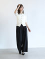 【kannaセレクト】 ツータックワイドパンツ