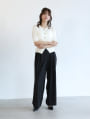 【kannaセレクト】 ツータックワイドパンツ