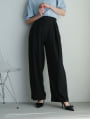 ツータックカットワイドパンツ