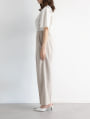 【kannaセレクト】 サスペンダー付きワイドパンツ