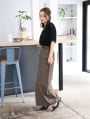 【manaodaysセレクト】 タックフリルTシャツ