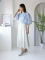 【manaodaysセレクト】 【接触冷感】チュールドッキングスリーブTシャツ