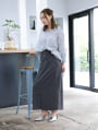 ストライプスキッパーブラウス