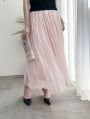 ラメシアーギャザースカート